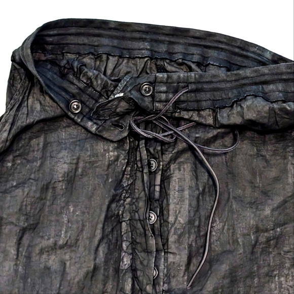 NWT Rundholz Dip Drop Crotch Cotton Pants – Black – Size L - Picture 4 of 9